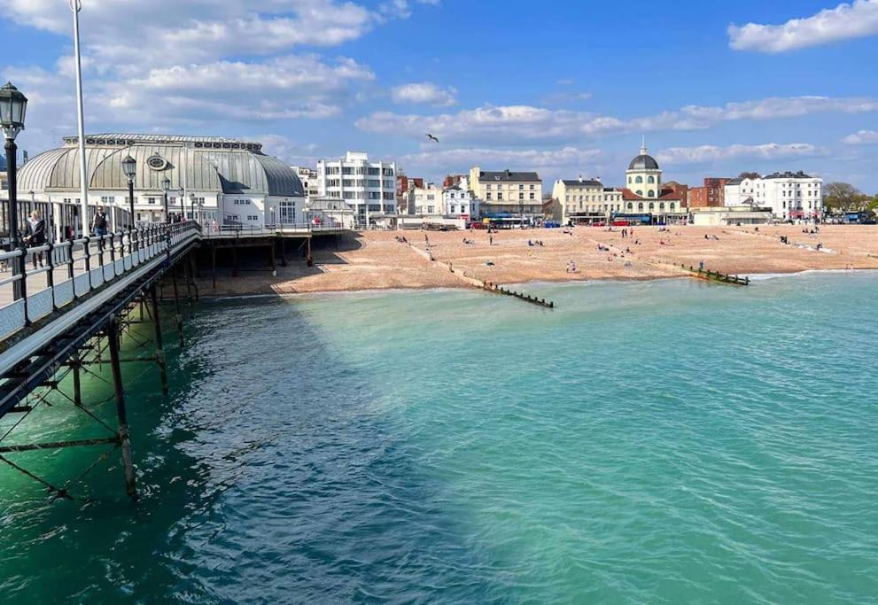 Quirky Spacious Ground Floor Victorian Garden Flat Worthing Eksteriør bilde