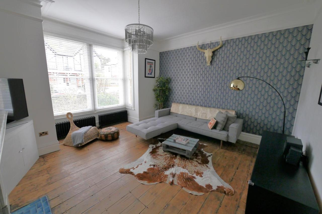 Quirky Spacious Ground Floor Victorian Garden Flat Worthing Eksteriør bilde