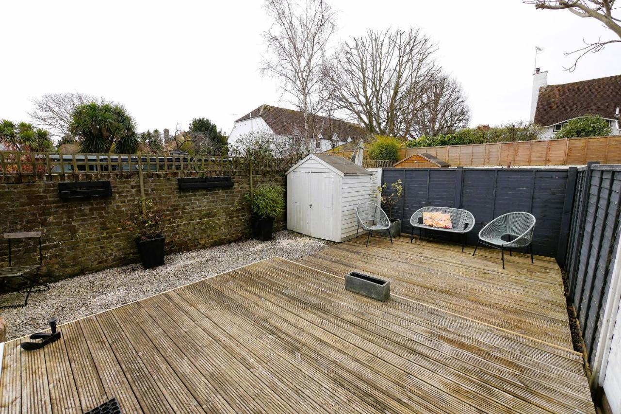 Quirky Spacious Ground Floor Victorian Garden Flat Worthing Eksteriør bilde